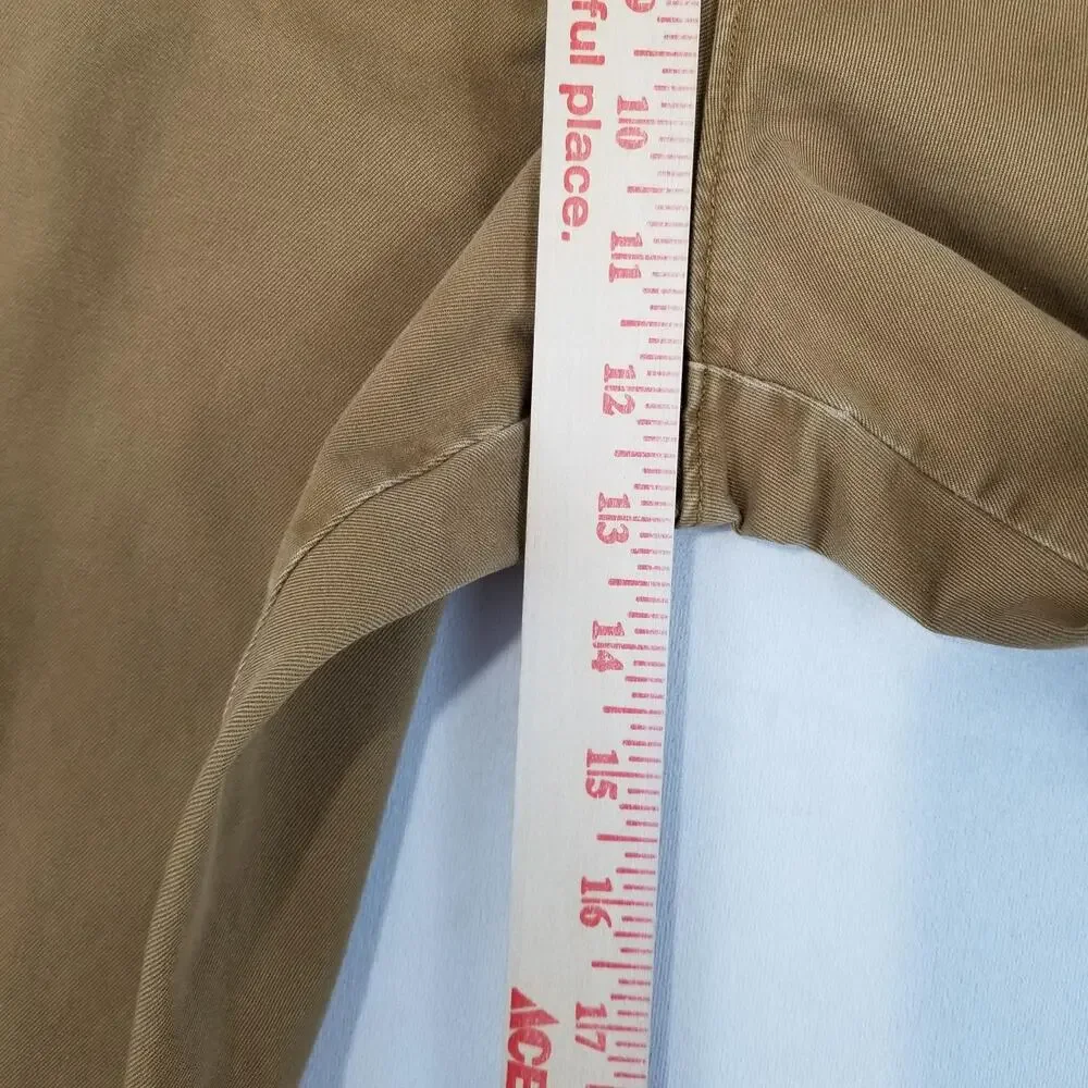 J.Crew Pants Mens 34x32 Beige Khaki Broken-In Chino Relaxed Fit Cotton Casual